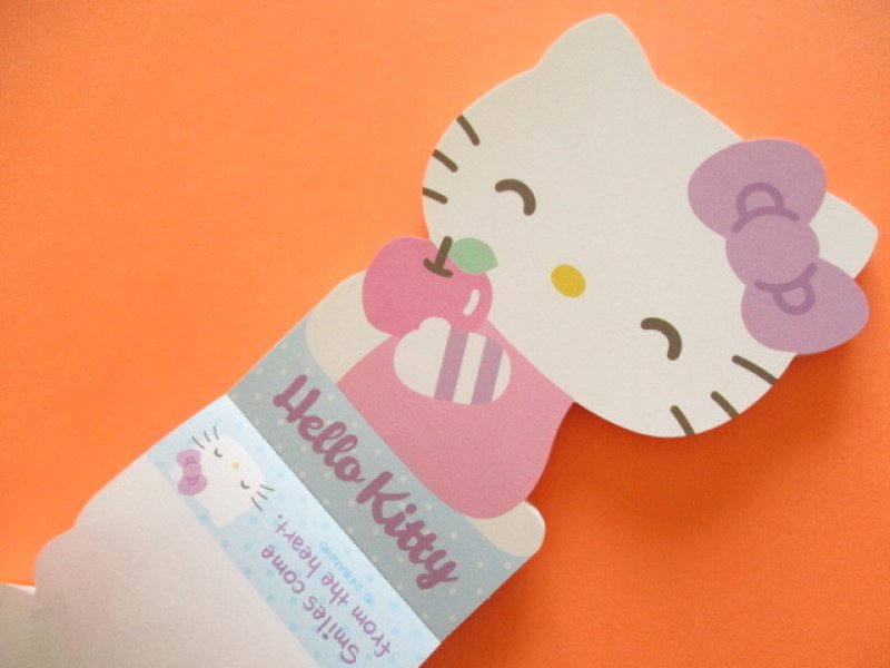 Photo3: Kawaii Cute Die-Cut Medium Memo Pad Sanrio Original *Hello Kitty (45913-5)