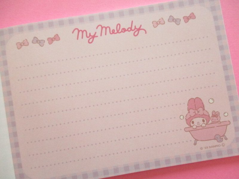 Photo3: Kawaii Cute Large Memo Pad Sanrio *My Melody (410193) 