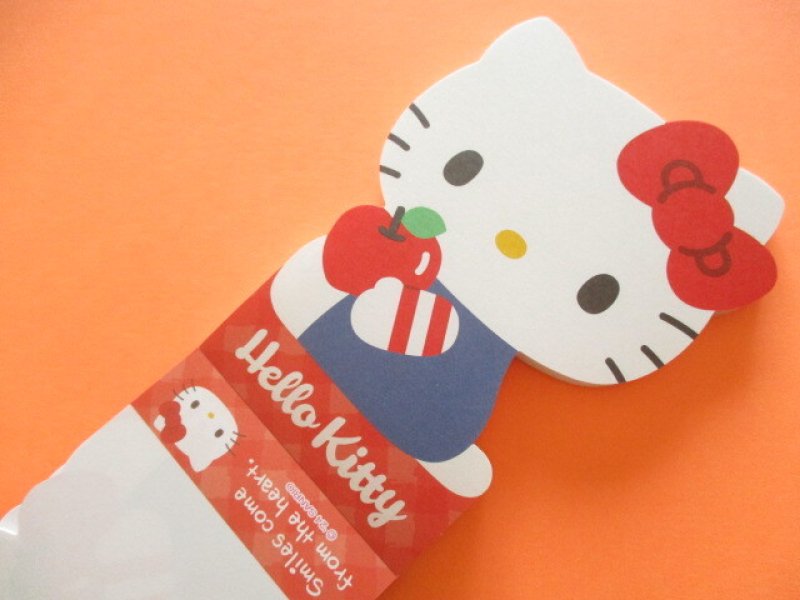 Photo1: Kawaii Cute Die-Cut Medium Memo Pad Sanrio Original *Hello Kitty (45913-5)