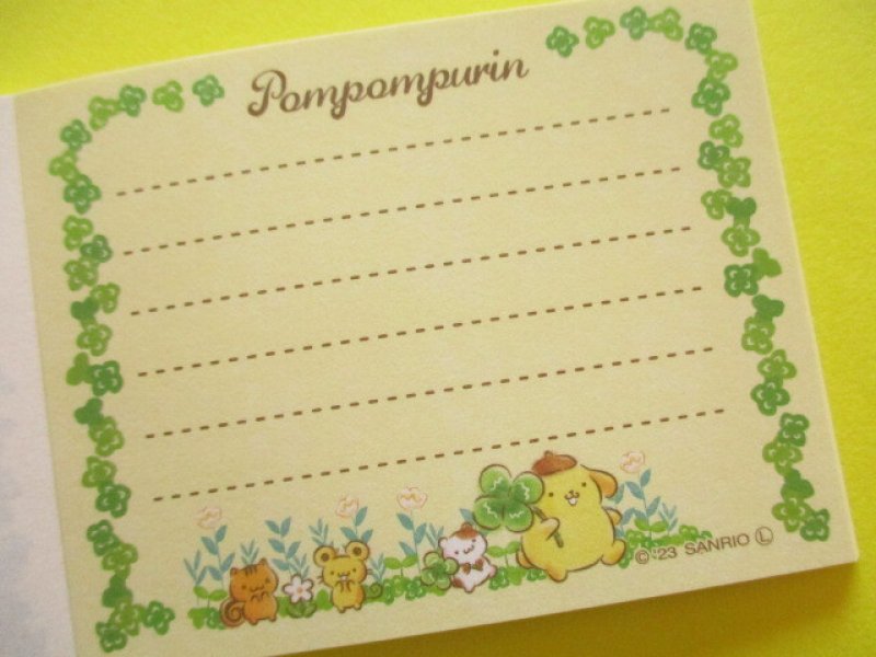 Photo2: Kawaii Cute Mini  Memo Pad POMPOMPURIN Sanrio *てくてく 2 (411251)