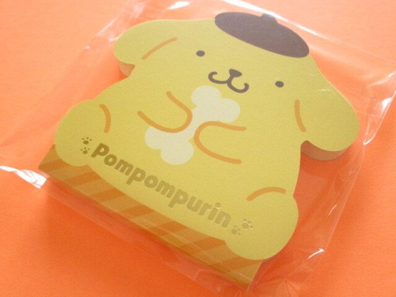 Photo1: Kawaii Cute Die-Cut Medium Memo Pad Sanrio Original *POMPOMPURIN (45954-2)  (1)