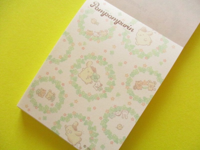 Photo1: Kawaii Cute Mini  Memo Pad POMPOMPURIN Sanrio *てくてく 2 (411251)