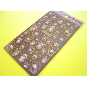Photo: Kawaii Cute Stickers Sheet Kuromi Sanrio *Kuromi Collection Design (410773)