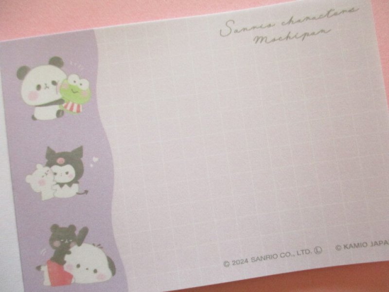 Photo2: Kawaii Cute Mini Memo Pad Sanrio Characters × Mochi Mochi Panda Kamio Japan *でかぱん (218682)