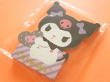 Photo: Kawaii Cute Die-Cut Medium Memo Pad Sanrio Original *Kuromi (46216-1) 