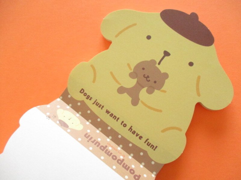 Photo3: Kawaii Cute Die-Cut Medium Memo Pad Sanrio Original *POMPOMPURIN (45954-2)
