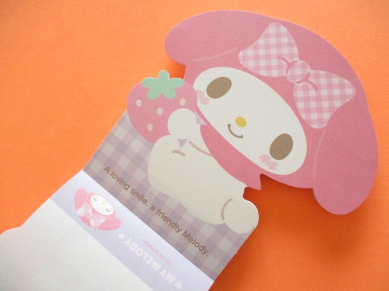 Photo3: Kawaii Cute Die-Cut Medium Memo Pad Sanrio Original *My Melody (45929-1) 