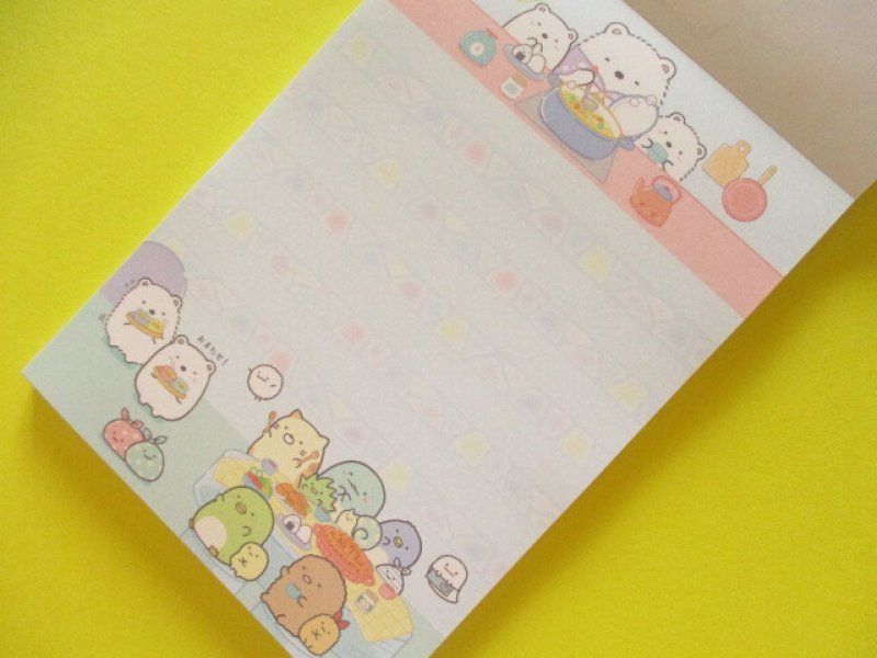 Photo2: Kawaii Cute Large Memo Pad Sumikkogurashi San-x *Home of Shirokuma (MH21201)