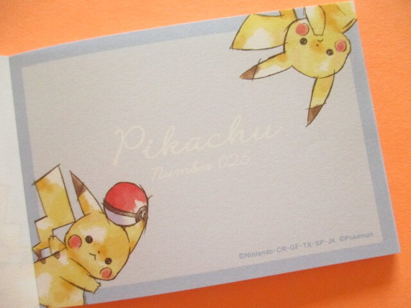 Photo2: Kawaii Cute Pikachu Mini Memo Pad Cute Model *コマワリ (304114)