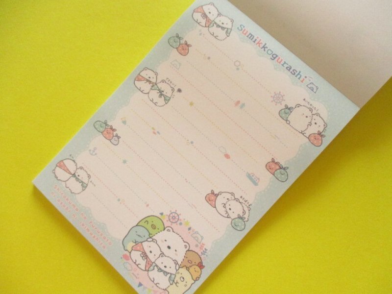 Photo3: Kawaii Cute Large Memo Pad Sumikkogurashi San-x *Home of Shirokuma (MH21201)