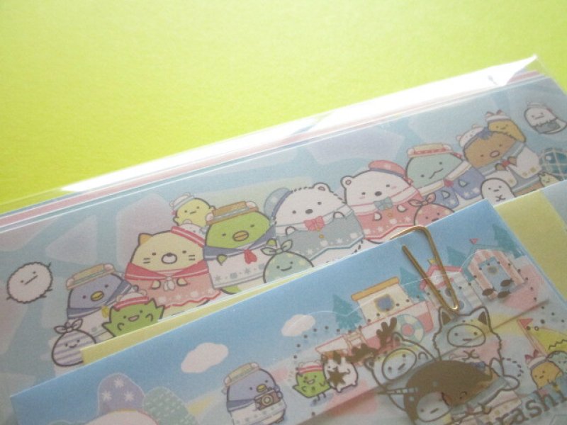 Photo1: Kawaii Cute Regular Letter Set San-x Sumikkogurashi *Home of Shirokuma (LH80901)