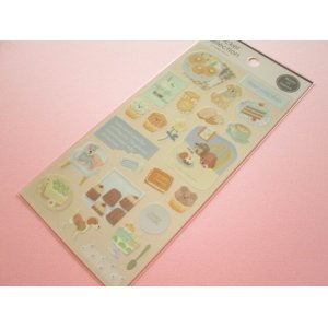 Photo: Kawaii Cute Stickers Sheet Gaia *Cafe with Dogs (466683-2)