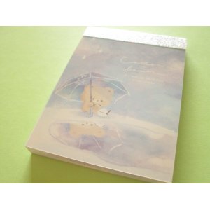 Photo: Kawaii Cute Mini Memo Pad Cotton Bear Q-LiA  *Rain (80183)
