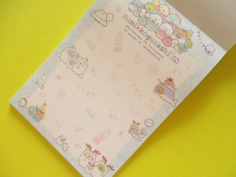 Photo3: Kawaii Cute Large Memo Pad Sumikkogurashi San-x *Home of Shirokuma (MH21202)