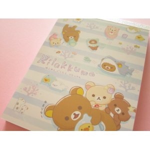 Photo: Kawaii Cute Large Memo Pad Rilakkuma San-x *Umirila_Kibun (MH21002)