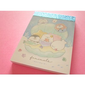 Photo: Kawaii Cute Mini Memo Pad Fanimals Crux *Mermaid (122743)