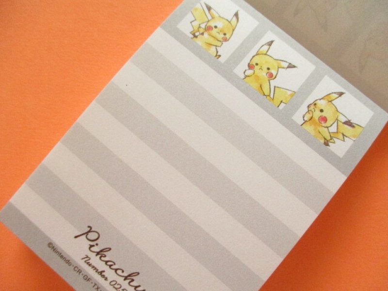 Photo1: Kawaii Cute Pikachu Mini Memo Pad Cute Model *コマワリ (304114)