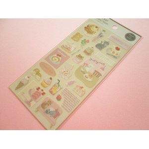 Photo: Kawaii Cute Stickers Sheet Gaia *Cafe with Cats (466683-1)