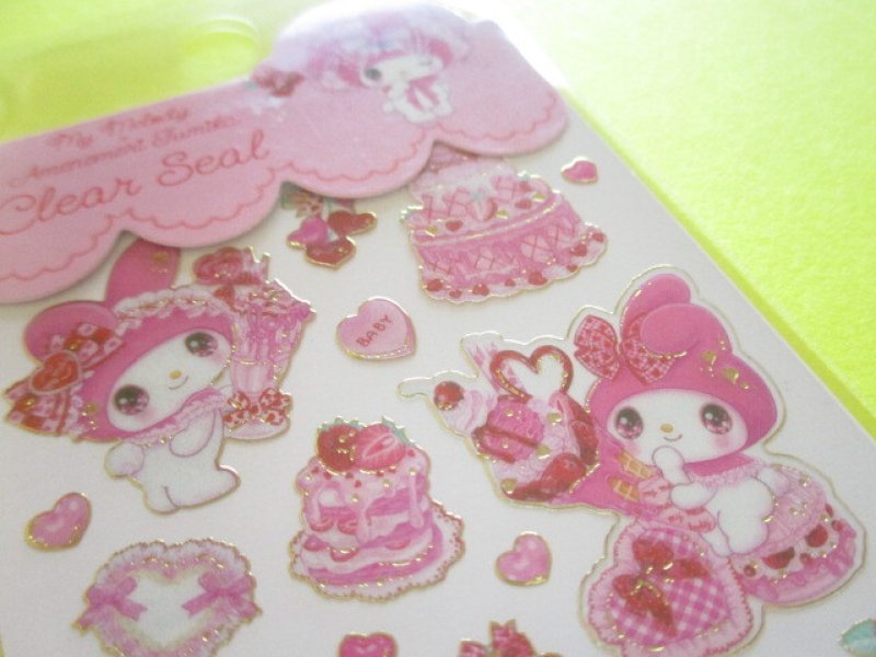 Photo3: Kawaii Cute Stickers Sheet Sanrio Characters × 飴ノ森ふみか Amenomori Fumika Clothes Pin *My Melody (US-84025)