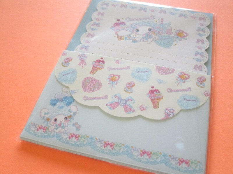 Photo1: Kawaii Cute Letter Set Sanrio Characters × 飴ノ森ふみか Amenomori Fumika Clothes Pin *Cinnamoroll  (LS-84001) (1)