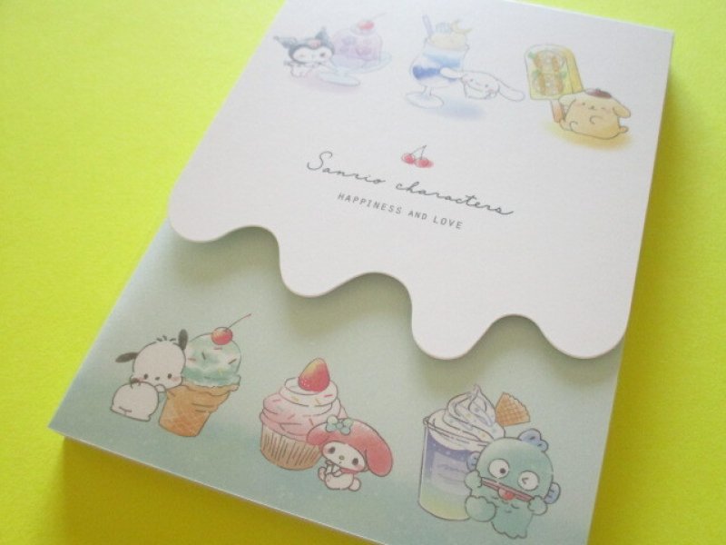 Photo1: Kawaii Cute Sanrio Characters Large Memo Pad Crux *ちまちまSweets (121211) (1)