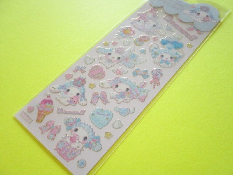 Photo1: Kawaii Cute Stickers Sheet Sanrio Characters × 飴ノ森ふみか Amenomori Fumika Clothes Pin *Cinnamoroll (US-84023) (1)