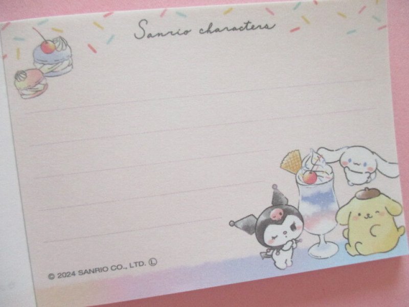 Photo2: Kawaii Cute Mini Memo Pad Sanrio Characters Crux *ちまちまSweets (121199）