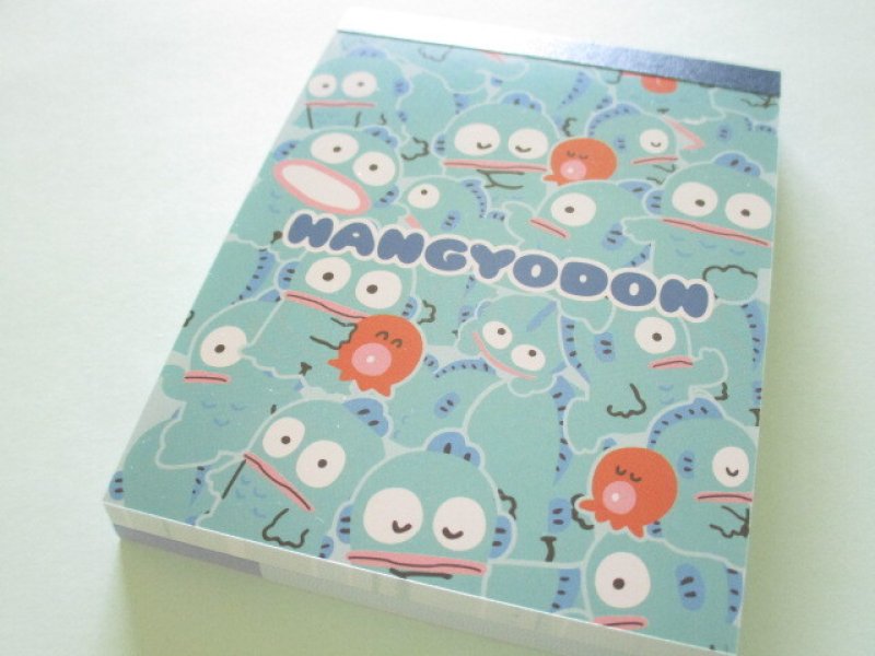 Photo1: Kawaii Cute Mini  Memo Pad Hangyodon Sanrio *ギュギュっとイッパイ2 (409562) (1)