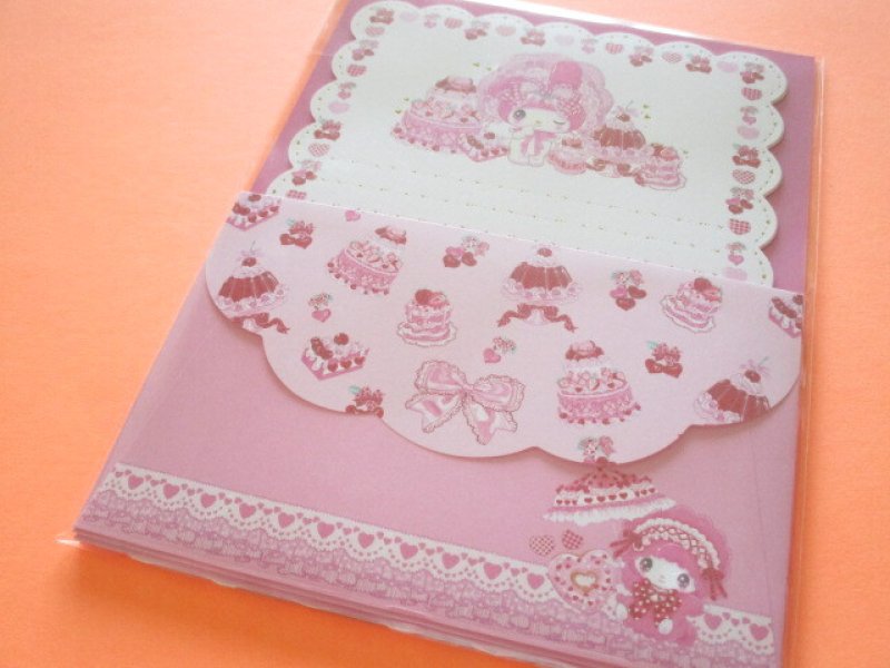 Photo1: Kawaii Cute Letter Set Sanrio Characters × 飴ノ森ふみか Amenomori Fumika Clothes Pin *My Melody (LS-84003) (1)