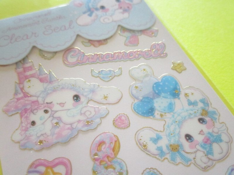 Photo3: Kawaii Cute Stickers Sheet Sanrio Characters × 飴ノ森ふみか Amenomori Fumika Clothes Pin *Cinnamoroll (US-84023)