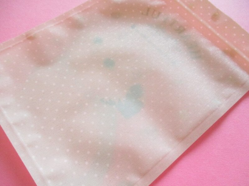 Photo3: 5 pcs Kawaii Cute Zipper Bags Set Nakano *Milk Cat (332811-1)