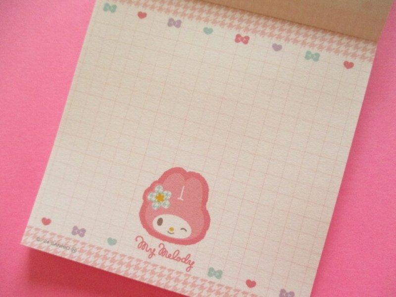 Photo3: Kawaii Cute Medium Square Memo Pad Sanrio *My Melody (S2842149)