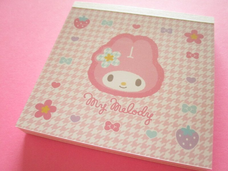 Photo1: Kawaii Cute Medium Square Memo Pad Sanrio *My Melody (S2842149) (1)