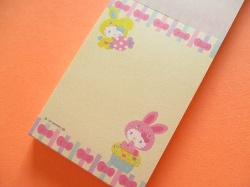 Photo1: Kawaii Cute Mini Memo Pad Hello Kitty 50th Anniversary Sanrio *Hello Kitty -E (S2843692) 