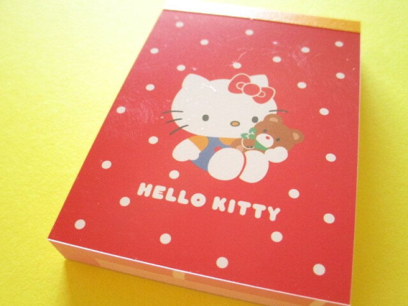 Photo1: Kawaii Cute Mini Memo Pad Hello Kitty 50th Anniversary Sanrio *Hello Kitty -B (S2843668)  (1)