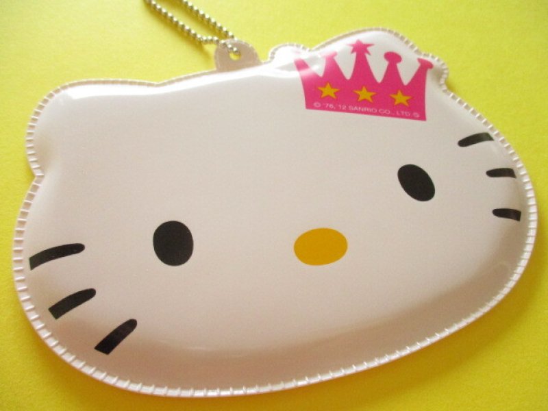Photo1: Kawa Cute Hello Kitty Keychain Bag Charm Pass Holder