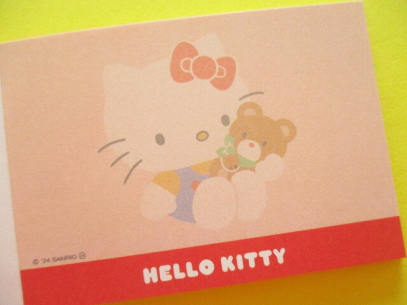 Photo2: Kawaii Cute Mini Memo Pad Hello Kitty 50th Anniversary Sanrio *Hello Kitty -B (S2843668) 