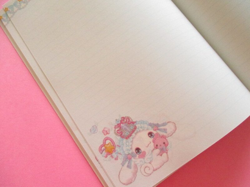 Photo1: Kawaii Cute A5 Notebook Sanrio Characters × 飴ノ森ふみか Amenomori Fumika Clothes Pin *Cinnamoroll (NB-84015)