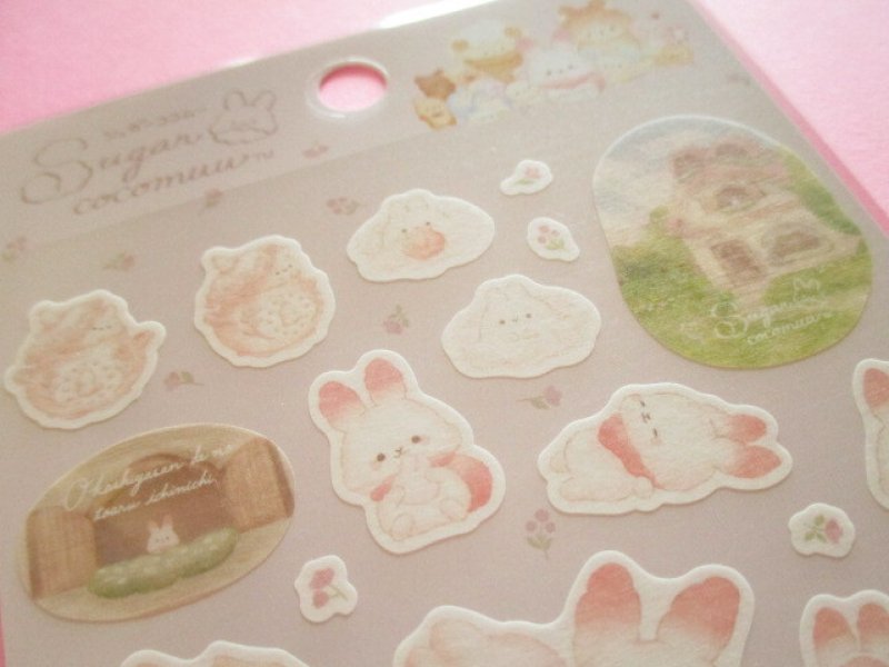 Photo3: Kawaii Cute Sticker Sheet Sugarcocomuu San-x *Sugarcocomuu (SE61901)