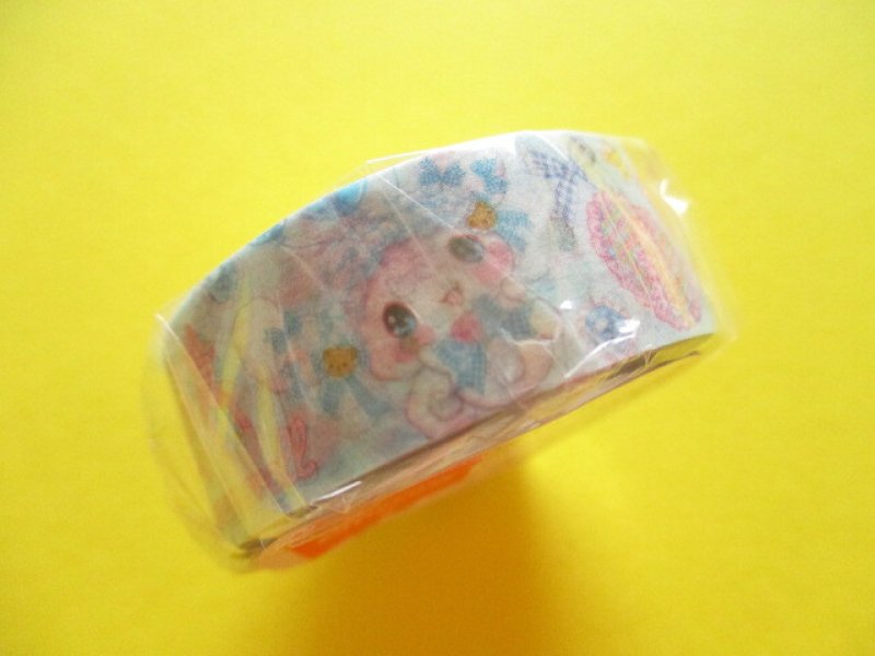 Photo2: Kawaii Cute Masking Tape Sticker Sanrio Characters × 飴ノ森ふみか Amenomori Fumika Clothes Pin *Cinnamoroll (MT-84027)