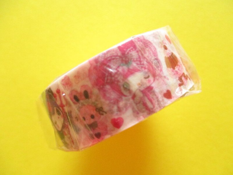 Photo3: Kawaii Cute Masking Tape Sticker Sanrio Characters × 飴ノ森ふみか Amenomori Fumika Clothes Pin *A La Mode Mix (MT-84032)
