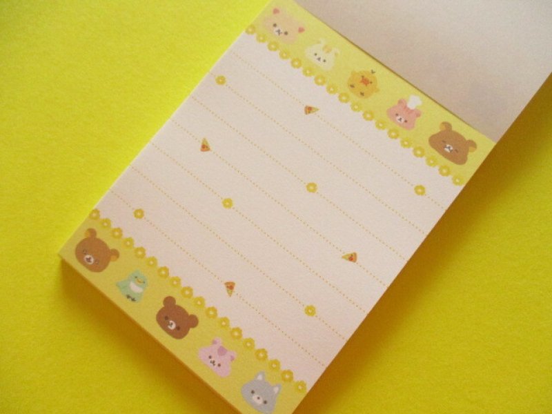 Photo2: Kawaii Cute Mini Memo Pad Rilakkuma San-x *Minna de mampuku maku maku (MH22001-2)