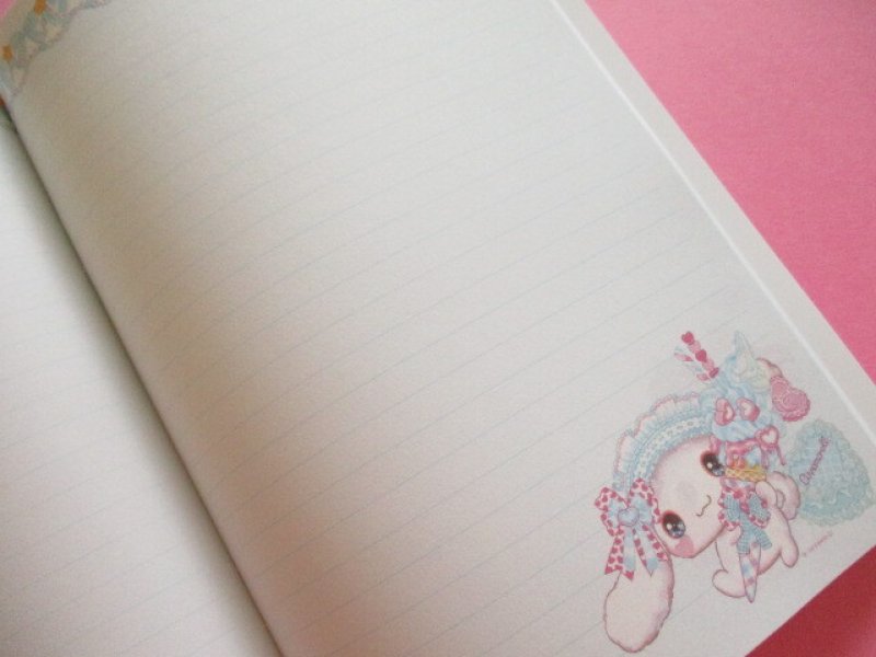 Photo2: Kawaii Cute A5 Notebook Sanrio Characters × 飴ノ森ふみか Amenomori Fumika Clothes Pin *Cinnamoroll (NB-84015)