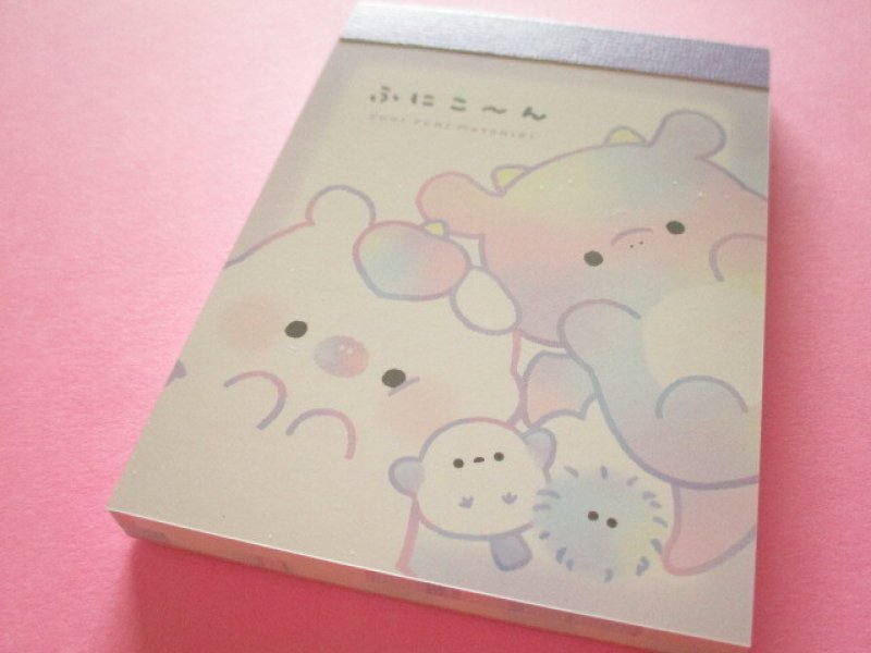 Photo1: Kawaii Cute Mini Memo Pad Funicorn Crux ＊ひょこっと (123863) (1)