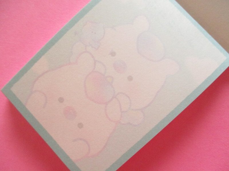 Photo1: Kawaii Cute Mini Memo Pad Funicorn Crux *おそら (123864)
