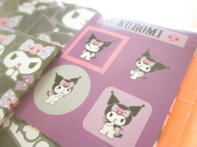 Photo1: Kawaii Cute Letter Set Sanrio *Kuromi (411855)