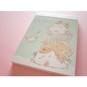 Photo: Kawaii Cute Mini Memo Pad Asobo Neko Crux＊つみあげ (124405)