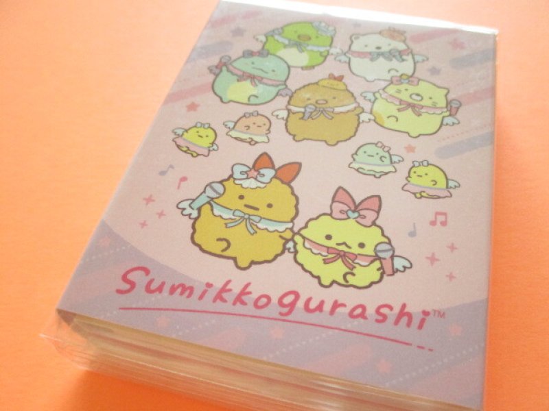 Photo1: Kawaii Cute Patapata Mini Memo Pad Set Sumikkogurashi San-x *天使なえびてんアイドル (MH21601) (1)