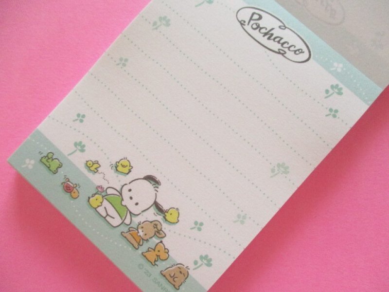 Photo1: Kawaii Cute Mini Memo Pad Sanrio *Pochacco (Spring Breeze 409531)