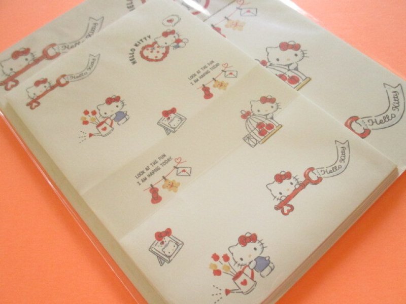 Photo2: Kawaii Cute Letter Set Sanrio *Hello Kitty (411787)